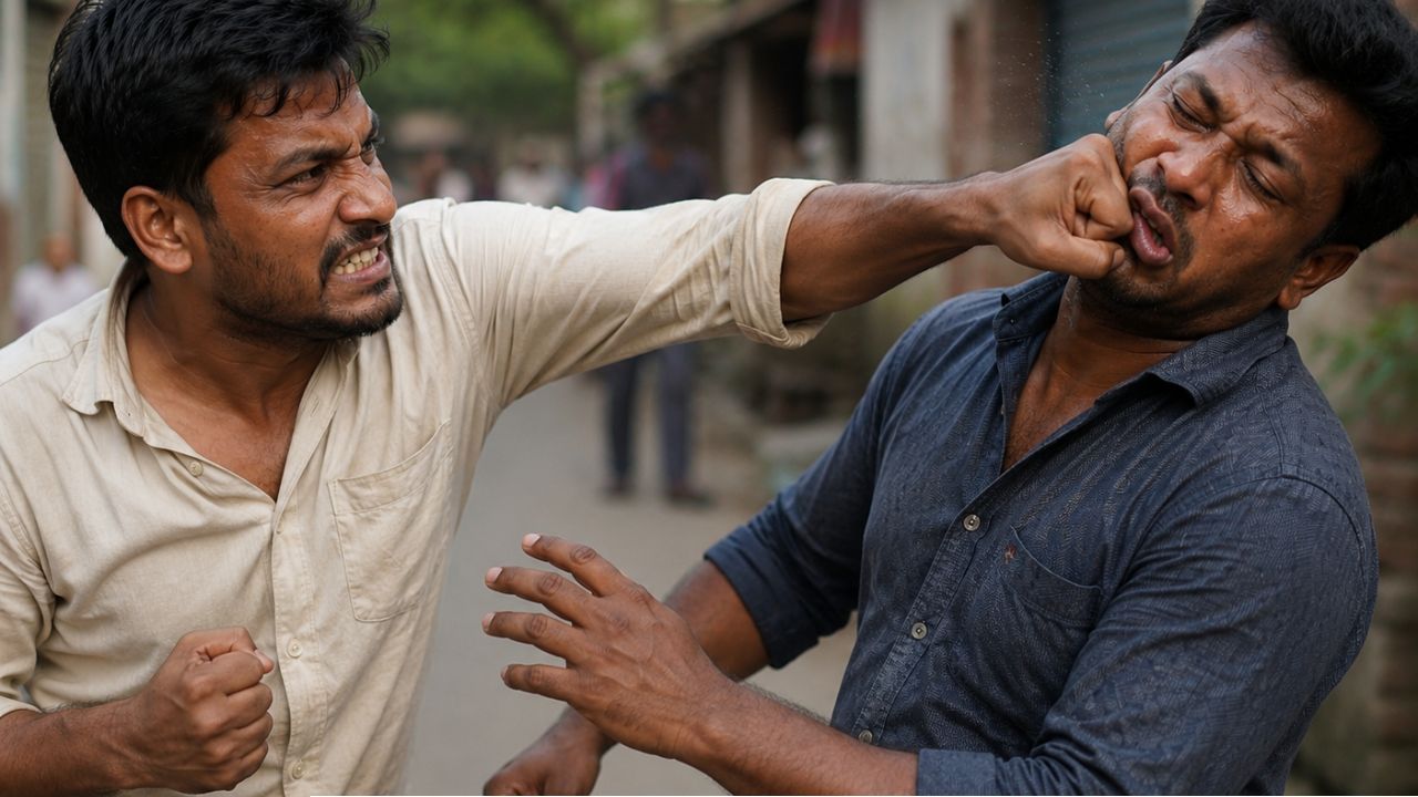 মিরসরাইয়ে ব্রাজিল সমর্থকের নাক ফাটাল আর্জেন্টিনা সমর্থক