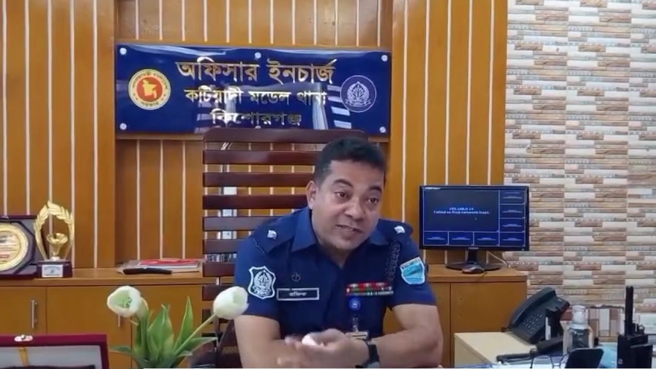 আলোচিত শফিকুল হত্যা মামলার অগ্রগতি নিয়ে ওসির প্রেস ব্রিফিং