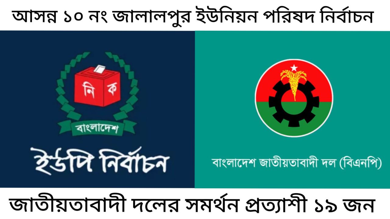 জালালপুর ইউপিতে বিএনপির সমর্থন পেতে ১৯ জনের আবেদন